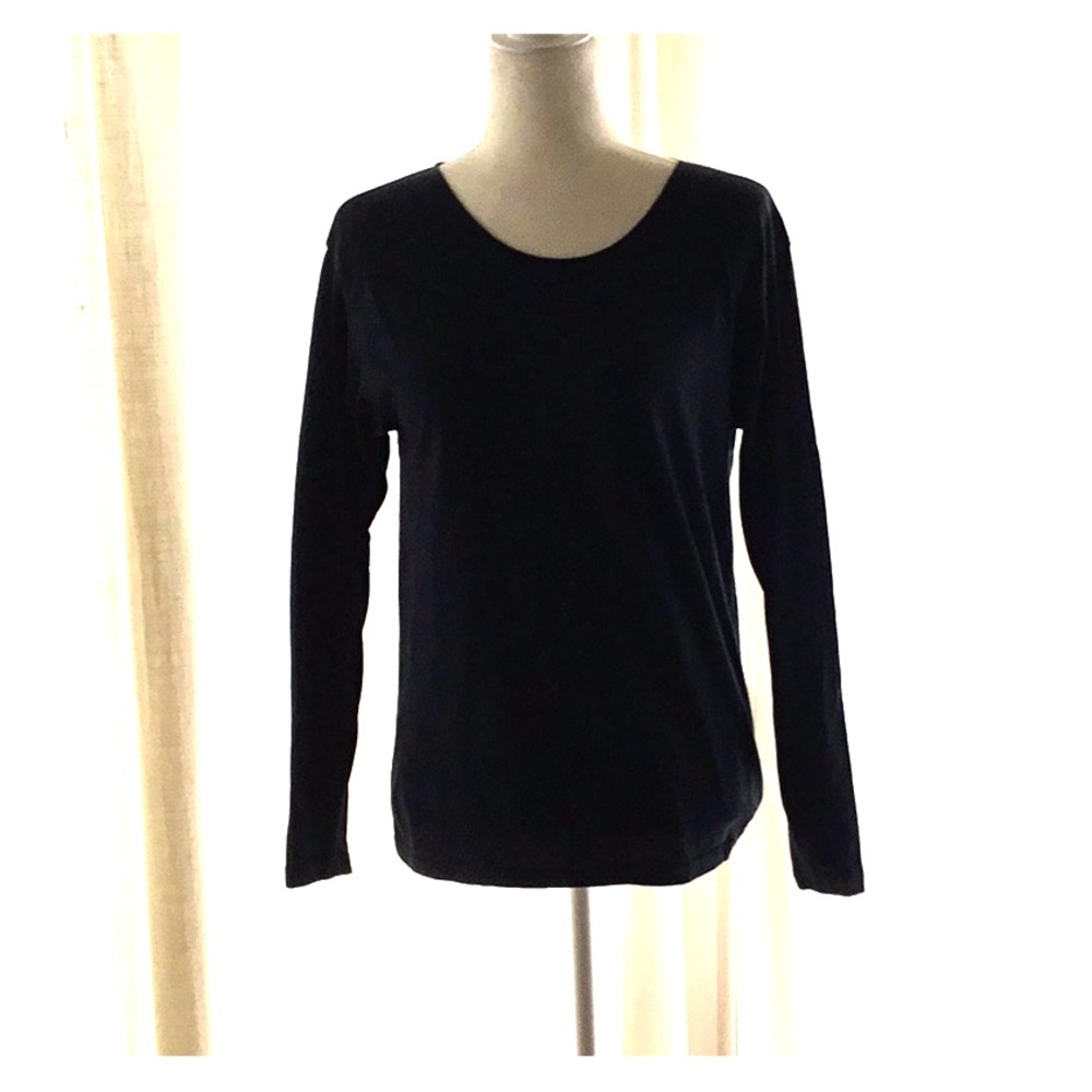 J.  Crew Long Sleeved Black Top S